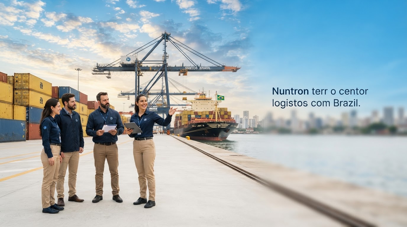 Nuntron: painel de análise de dados com gráfico de crescimento estável